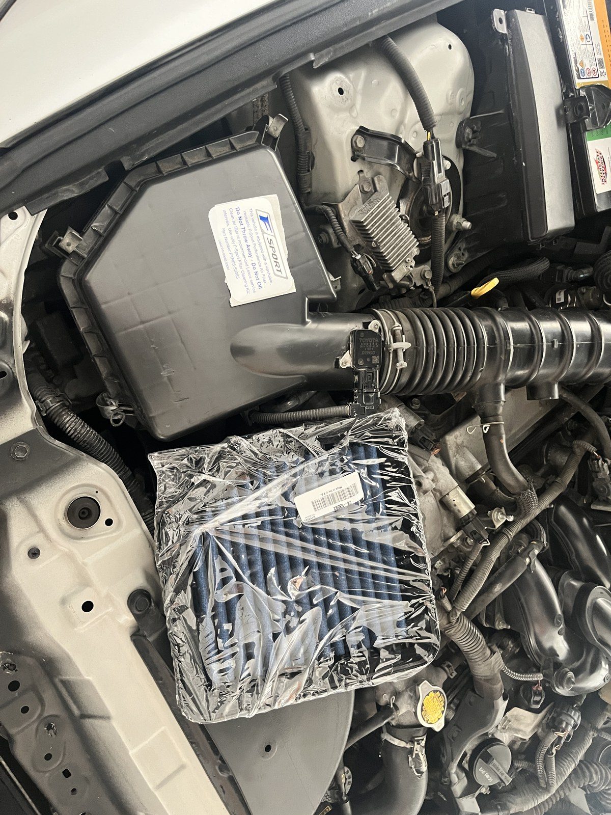 F Sport air filter
